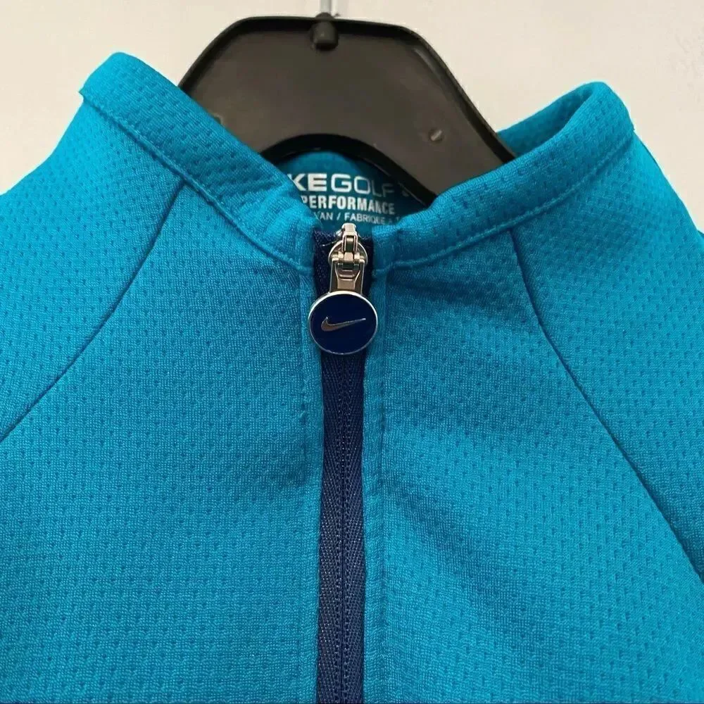 Nike Golf Dri-fit Tour Performance 1/4 Zip Pullover Jacket Long Sleeve Size XS